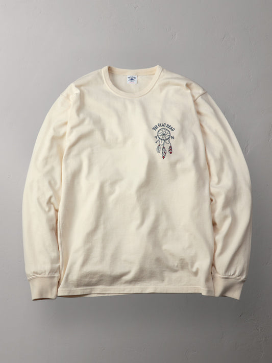 THE FLAT HEAD フラットヘッド 吊り生地 双糸 ロングスリーブTシャツ FN-TML-105