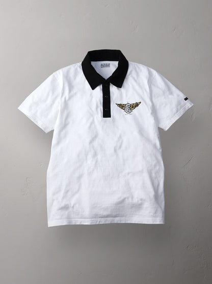 THE FLAT HEAD Flat Head Polo Shirt FN-TSP-001