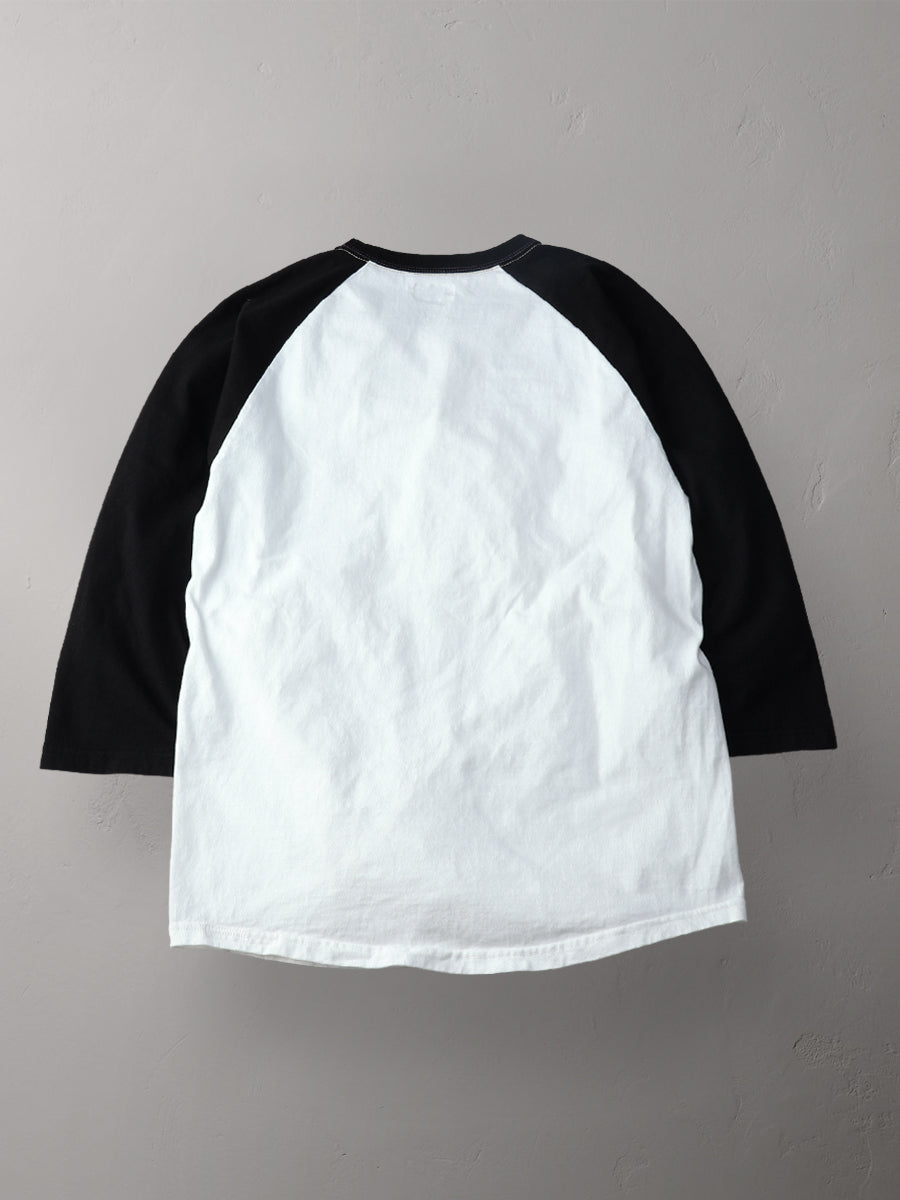 THE FLAT HEAD Flat Head Raglan 3/4 Sleeve T-Shirt FN-TSRB-002