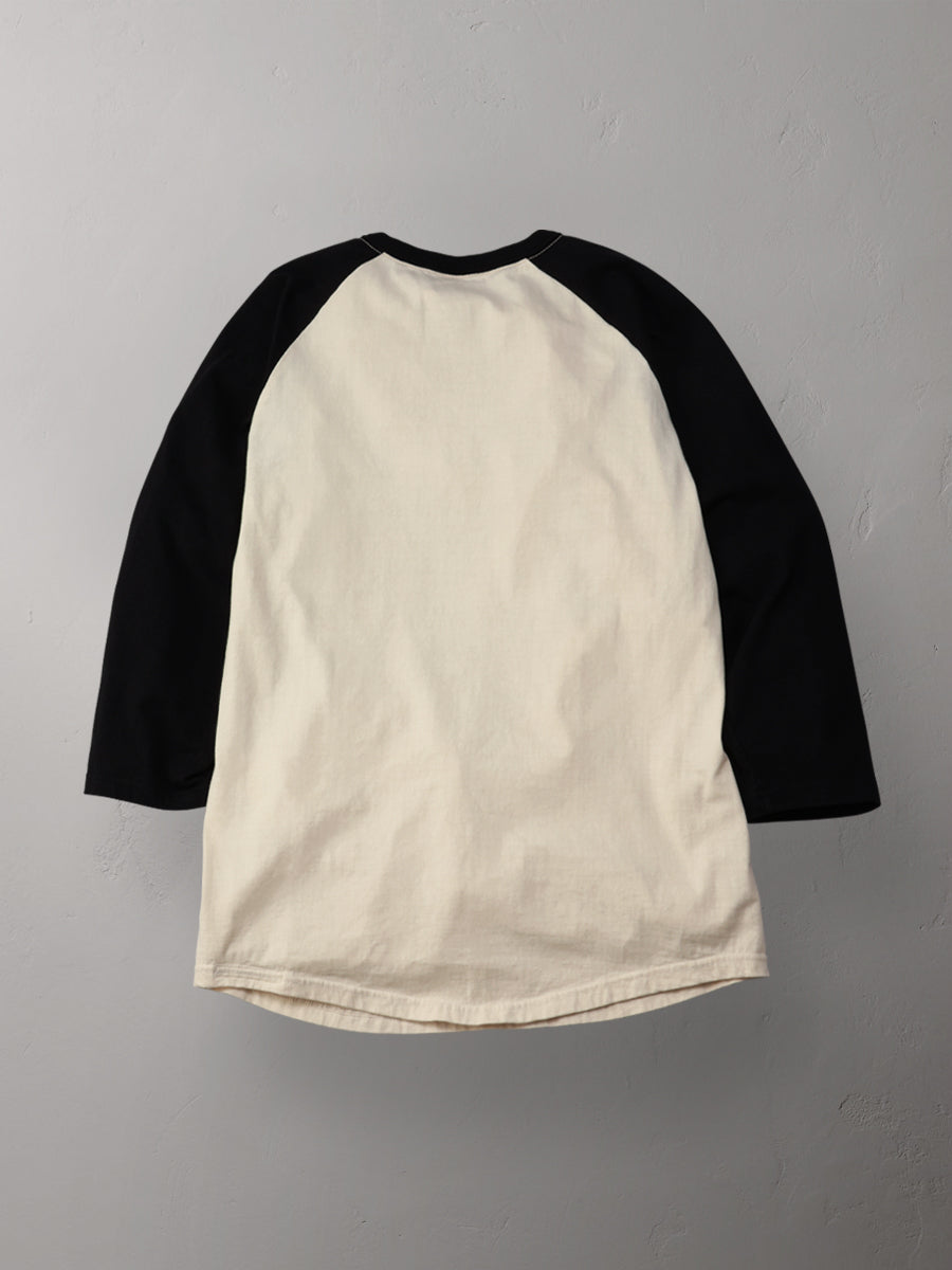 THE FLAT HEAD フラットヘッド ラグラン 七分袖 Tシャツ FN-TSRB-004