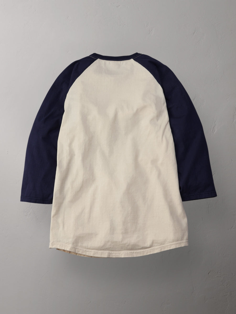 THE FLAT HEAD フラットヘッド ラグラン 七分袖 Tシャツ FN-TSRB-004