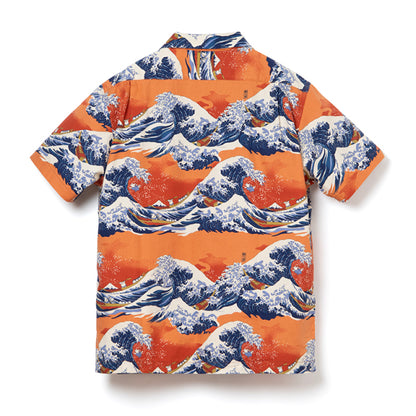 STUDIO D'ARTISAN 45th Thirty-six Views of Mount Fuji Aloha Shirt [SP-092]