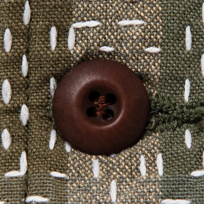 STUDIO D’ARTISAN ダルチザン NORAGI ARMY SASHIKO 長袖シャツ【5718】