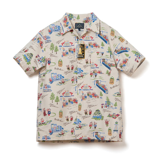 STUDIO D'ARTISAN Billiken collaboration aloha shirt [BILLI-003]