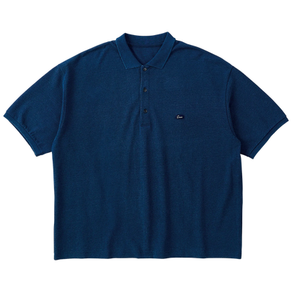PORTER CLASSIC ポータークラシック H/W INDIGO POLO SHIRT PC-006-3349