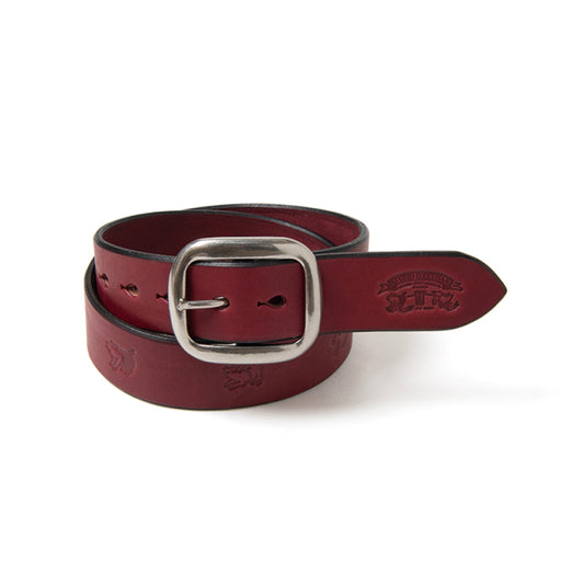 STUDIO D'ARTISAN 45th Sunrise Benz Leather Belt (Engraved) [SP-100B]